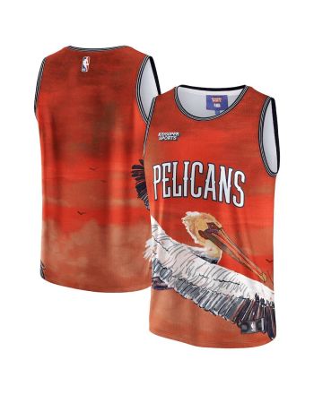 New Orleans Pelicans NBA & KidSuper Studios Unisex Hometown Jersey - Red