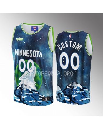 Custom Minnesota Timberwolves NBA & KidSuper Studios Unisex Hometown Jersey