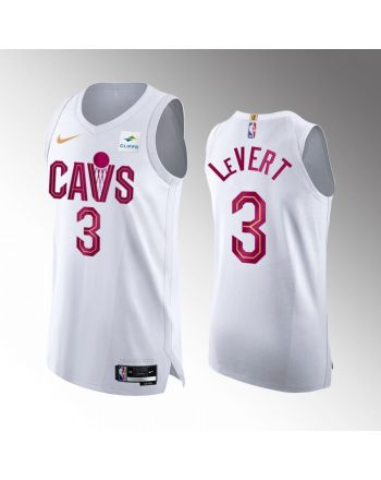 Cleveland Cavaliers Caris LeVert 3 2022-23 Association Edition White Jersey