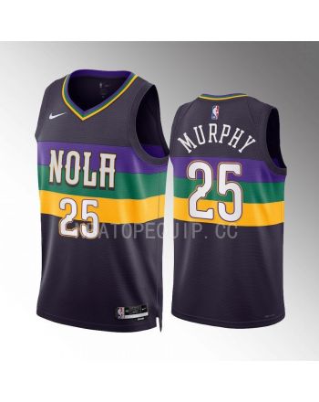 Trey Murphy III 25 New Orleans Pelicans Purple Jersey 2022-23 City Edition Swingman