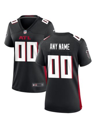 Atlanta Falcons Women's Custom Game Jersey - Black