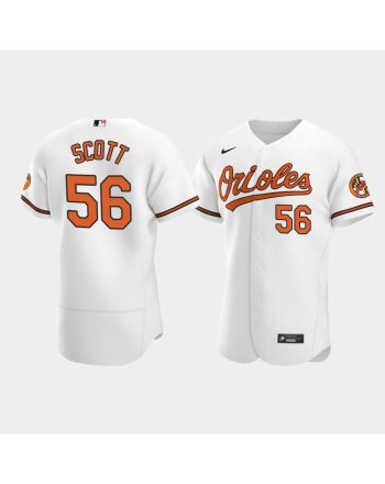 Tanner Scott 56 Baltimore Orioles White Home Jersey Jersey