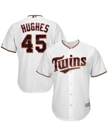 Phil Hughes Minnesota Twins Official Cool Base Player Jersey - White