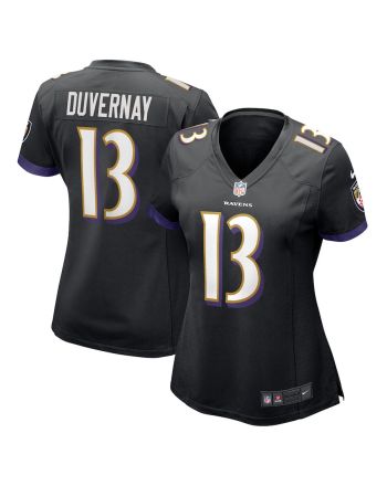 Devin Duvernay Baltimore Ravens Women's Game Player Jersey - Black