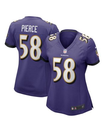 Michael Pierce Baltimore Ravens Women's Game Jersey - Purple