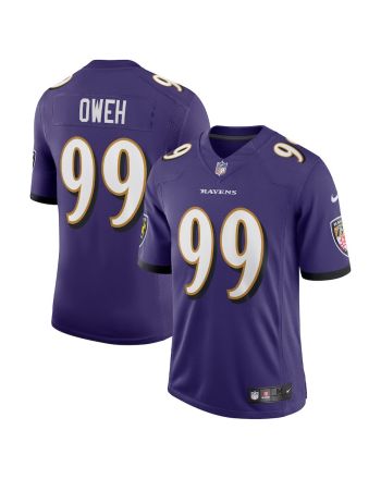 Odafe Oweh 99 Baltimore Ravens Vapor Limited Jersey - Purple