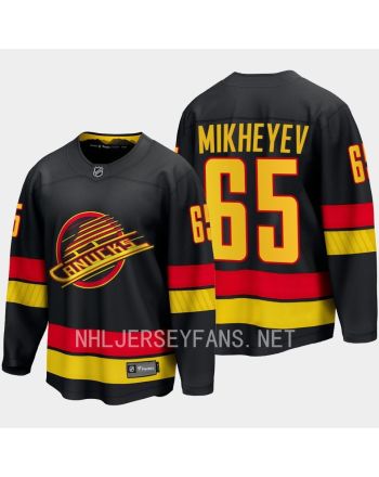 Vancouver Canucks Ilya Mikheyev 65 2023-24 Alternate Jersey Breakaway Black