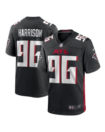 Zach Harrison 96 Atlanta Falcons Men Team Game Jersey - Black