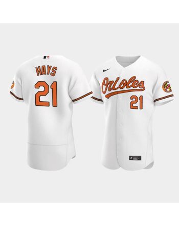 Austin Hays 21 Baltimore Orioles White Home Jersey Jersey