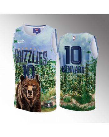 Luke Kennard 10 Memphis Grizzlies NBA & KidSuper Studios Unisex Hometown Jersey