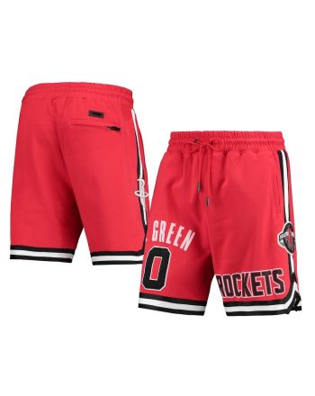 Jalen Green 0 Houston Rockets Red Team Player Shorts - Men