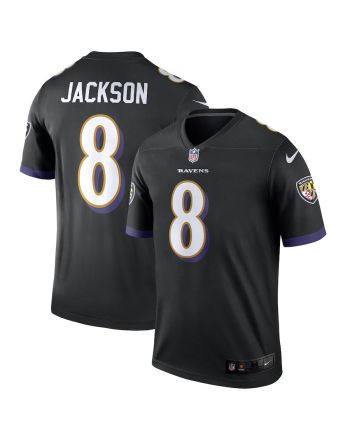 Lamar Jackson 8 Baltimore Ravens Legend Jersey - Black