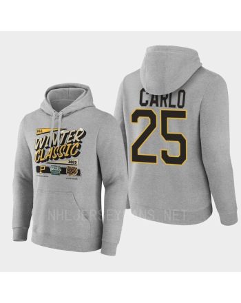 Brandon Carlo 25 Boston Bruins 2022-23 Winter Hoodie Pullover