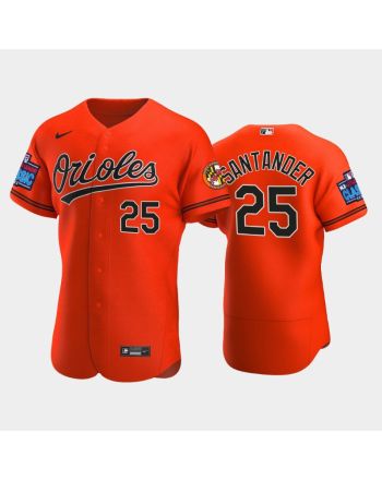 Anthony Santander 25 Little League Classic 2022-23 Baltimore Orioles Orange Alternate Jersey