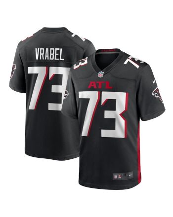 Tyler Vrabel 73 Atlanta Falcons Men Game Jersey - Black