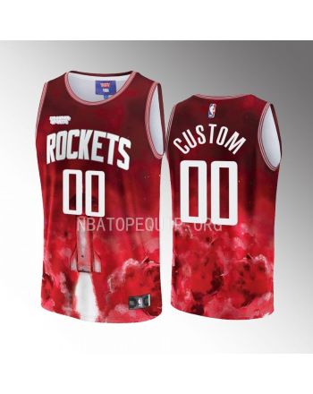 Custom Houston Rockets NBA & KidSuper Studios Unisex Hometown Jersey