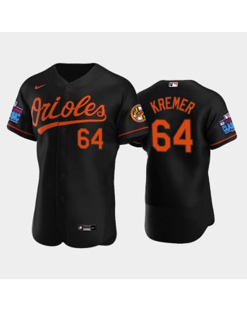 Dean Kremer 64 Little League Classic 2022-23 Baltimore Orioles Black Alternate Jersey