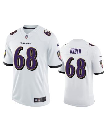 Baltimore Ravens Brent Urban 68 White Vapor Limited Jersey