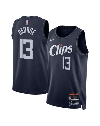 Paul George 13 LA Clippers 2023/24 City Edition Swingman Jersey - Navy