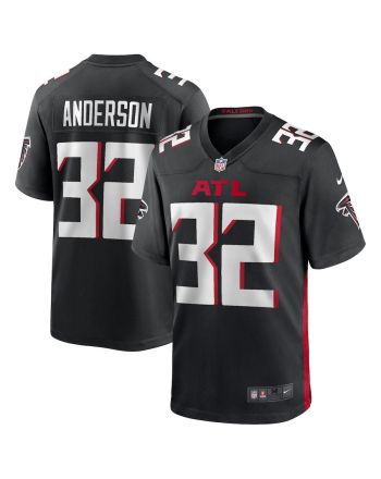 Jamal Anderson 32 Atlanta Falcons Men Game Retired Jersey - Black