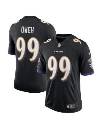 Odafe Oweh 99 Baltimore Ravens Vapor Limited Jersey - Black