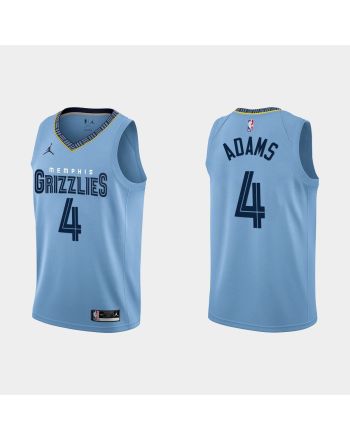 Memphis Grizzlies Steven Adams 4 2022-23 Statement Edition Blue Men Jersey