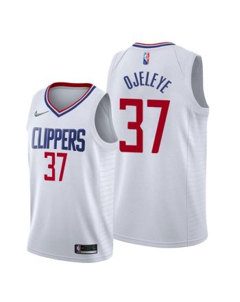 Semi Ojeleye 37 Los Angeles Clippers 2022 Association Edition White Jersey Diamond Badge - Men Jersey