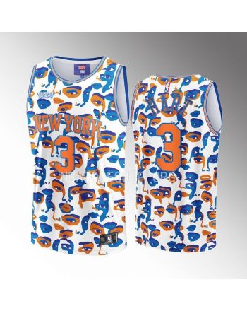 Josh Hart 3 New York Knicks NBA & KidSuper Studios Unisex Hometown Jersey