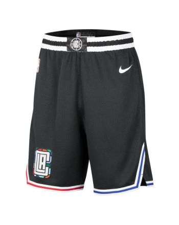 LA Clippers 2022/23 City Edition Swingman Shorts - Black