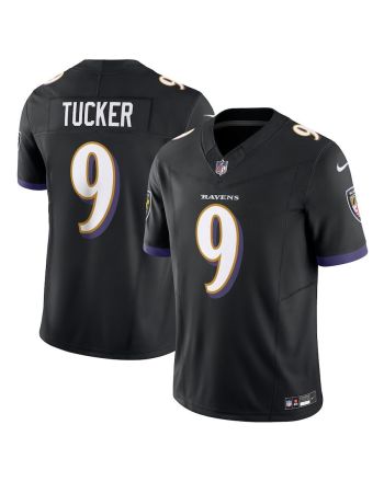 Justin Tucker 9 Baltimore Ravens Vapor F.U.S.E. Limited Alternate Jersey - Black