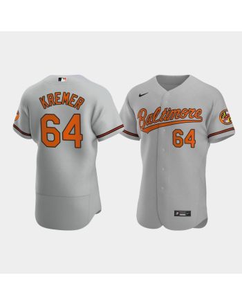 Dean Kremer 64 Baltimore Orioles Gray Road Jersey Jersey