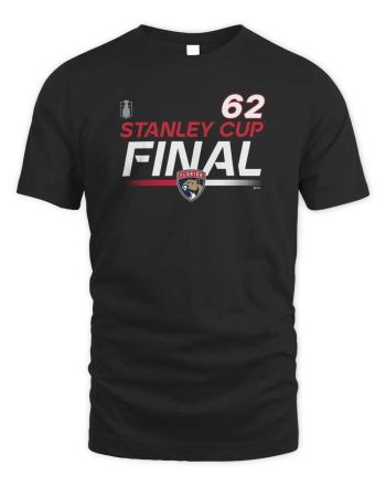 Brandon Montour #62 Florida Panthers 2023 Stanley Cup Final Shirt - Black