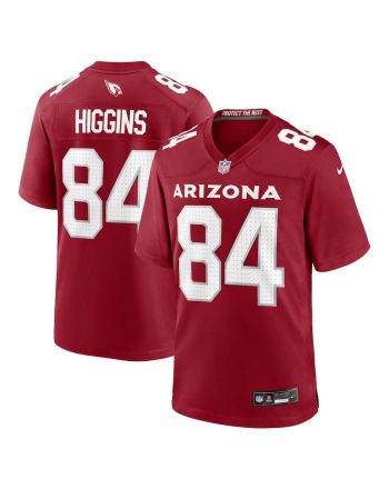 Elijah Higgins 84 Arizona Cardinals Men Team Game Jersey - Cardinal