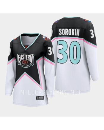 Ilya Sorokin 30 New York Islanders 2023 All-Star Game Jersey Black Equipment