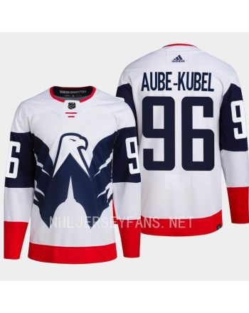 Aube-Kubel 96 Washington Capitals 2023 Jersey Stadium White Primegreen