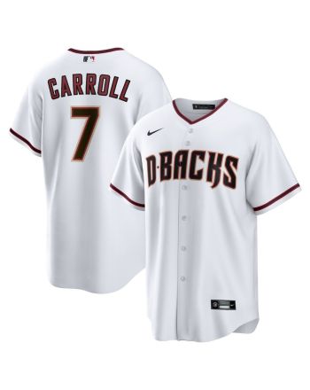 Corbin Carroll 7 Arizona Diamondbacks Home Men Jersey - White