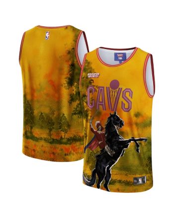 Cleveland Cavaliers NBA & KidSuper Studios Unisex Hometown Jersey - Gold