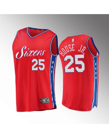 Philadelphia 76ers 25 Danuel House Jr. Statement Jersey 2022-23 Red