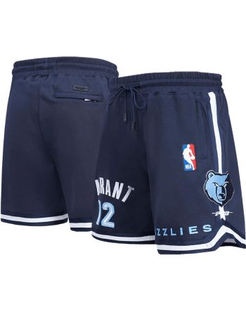 Ja Morant 12 Memphis Grizzlies Team Navy Player Shorts - Men