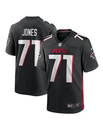 Sam Jones 71 Atlanta Falcons Men's Game Jersey - Black