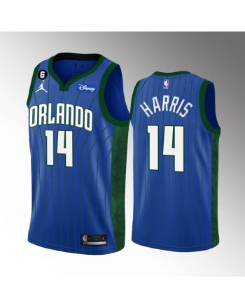 Orlando Magic Gary Harris 14 2022-23 Statement Edition Blue Jersey Swingman