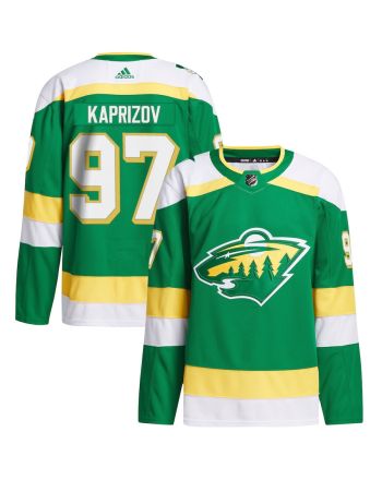 Kirill Kaprizov 97 Minnesota Wild 2023/24 Alternate Primegreen Men Jersey - Green