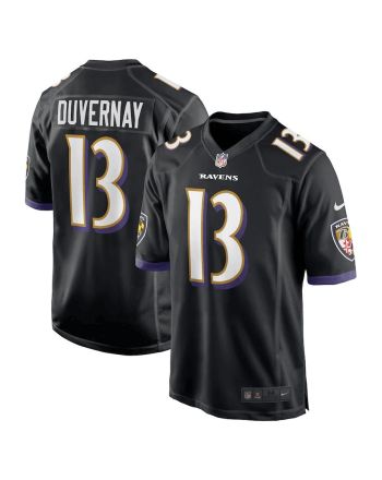 Devin Duvernay 13 Baltimore Ravens Game Player Jersey - Black