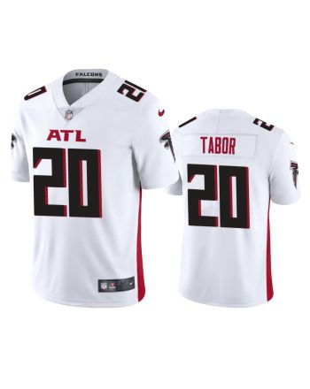 Atlanta Falcons Teez Tabor 20 White Vapor Limited Jersey