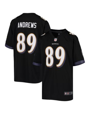 Mark Andrews 89 Baltimore Ravens YOUTH Game Jersey - Black