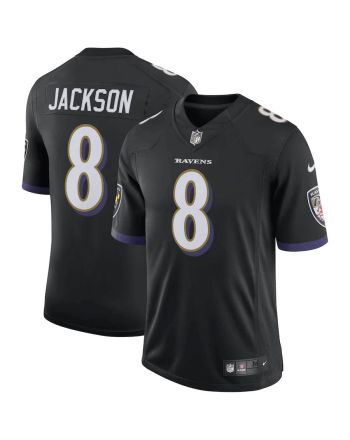 Lamar Jackson 8 Baltimore Ravens Speed Machine Limited Jersey - Black