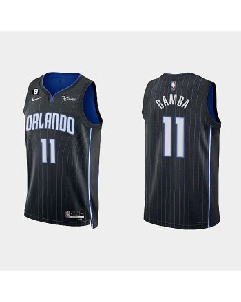 Orlando Magic 11 Mohamed Bamba 2022-23 Icon Edition Black Men Jersey