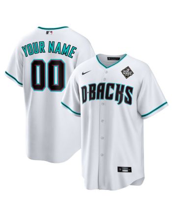 Arizona Diamondbacks World Series 2023 Alternate Cool Base Stitched Home Custom Jersey - White