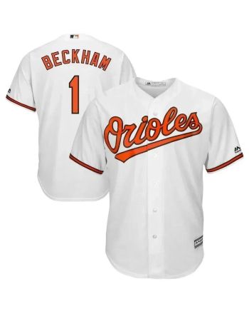 Tim Beckham Baltimore Orioles Home Cool Base Player Jersey - White