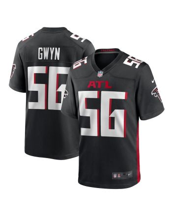 Jovaughn Gwyn 56 Atlanta Falcons Men Team Game Jersey - Black